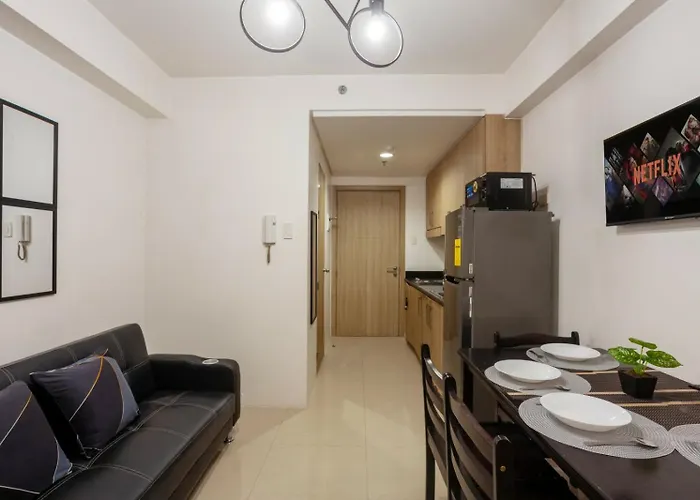 Shore Residences Tower D One Bedroom Good For 4 Persons - 10 Minutes To Mall Of Pasay Apartamento